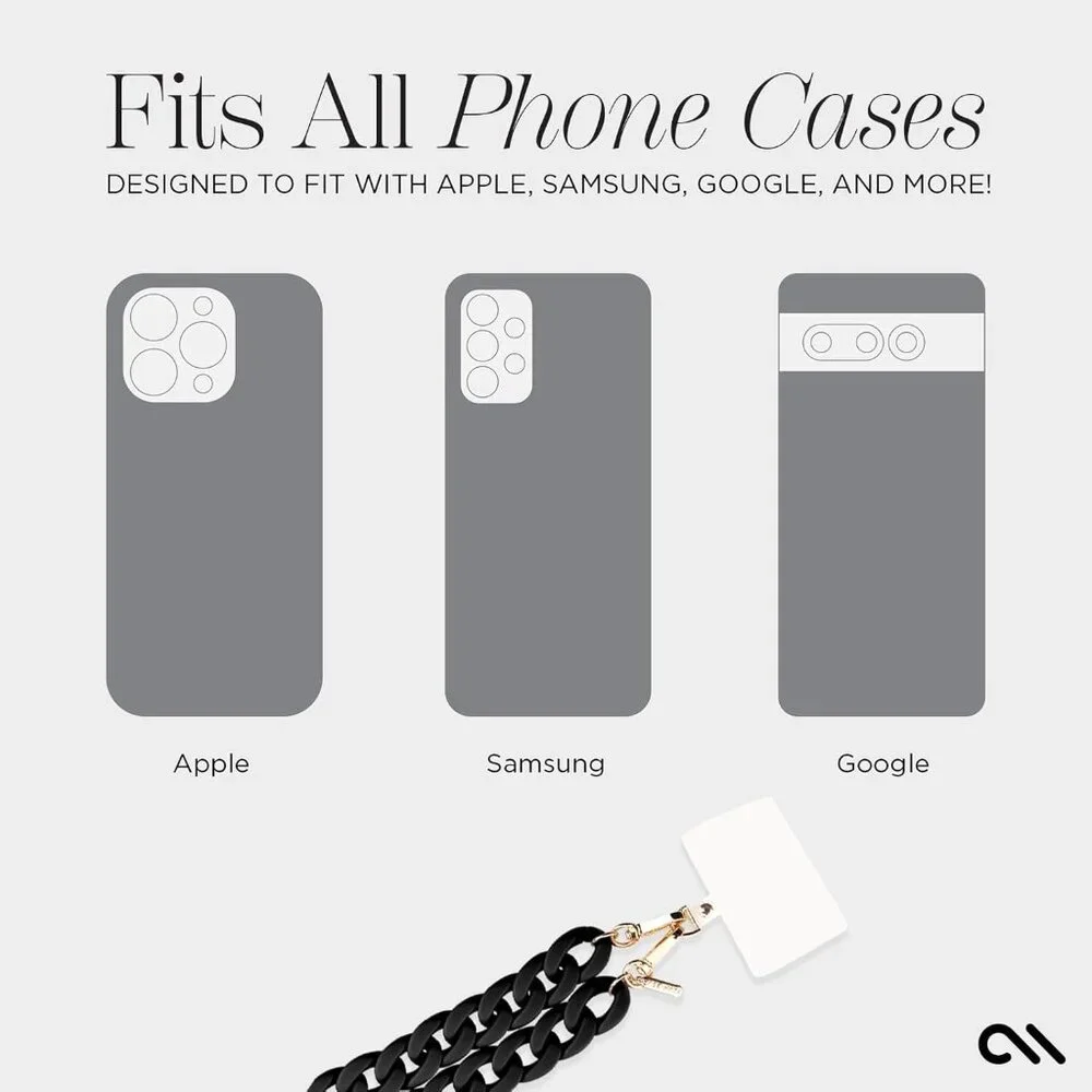 case-mate Black Chunky Chain Phone Case Strap